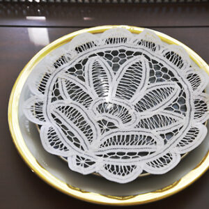 Belgium 106, 9" Round, All Lace Doily