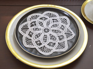 Belgium 7" Round, All Lace Doilies