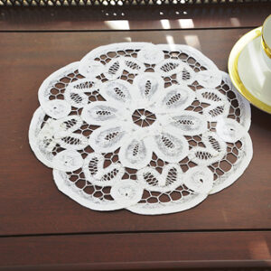 10" Round, Belgium 668, All Lace Doily
