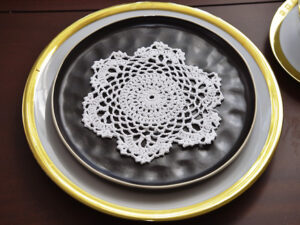 6" round crochet diliy